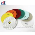 80mm Dry Type Flexible Diamond Grinding Polishing Pads for Marble